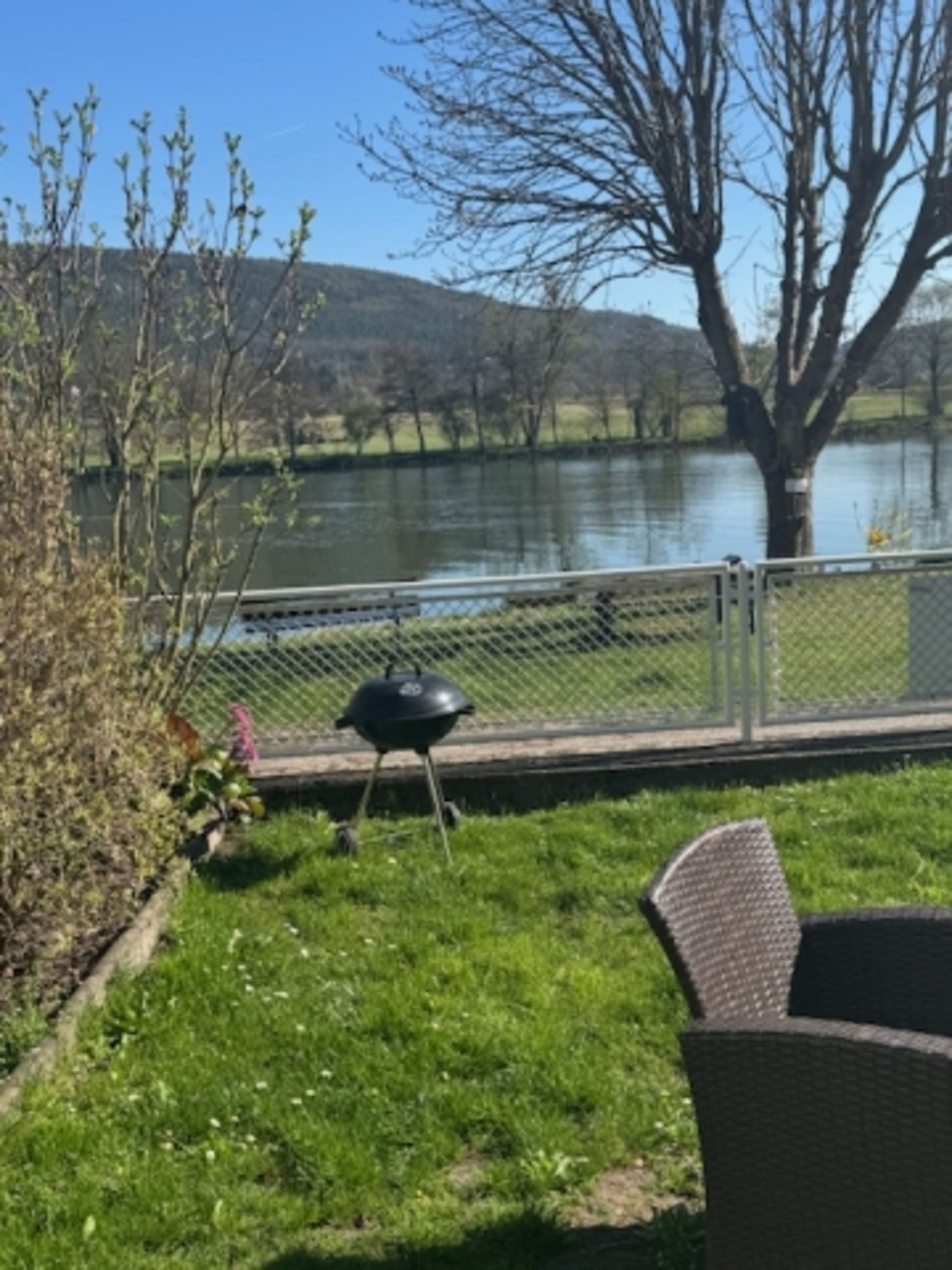Blick aus dem Garten