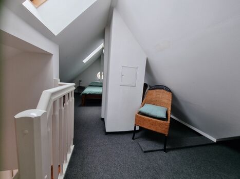 offener Bereich Spitzboden