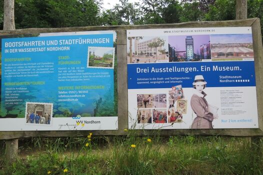 Die Wasserstadt mit Textilgeschichte