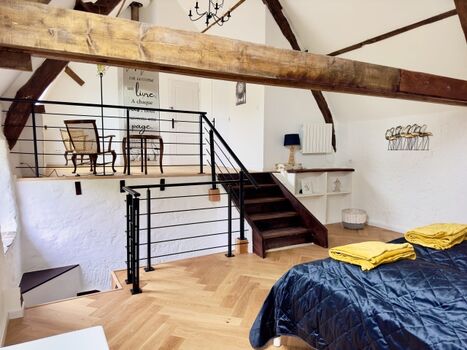 Blick auf die Maisonette