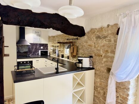 vollausgestattete Küche in La Benoiterie