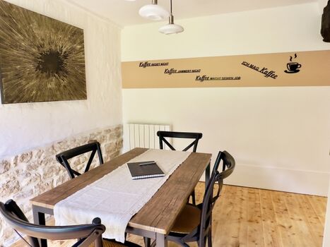 Essbereich neben der Küche