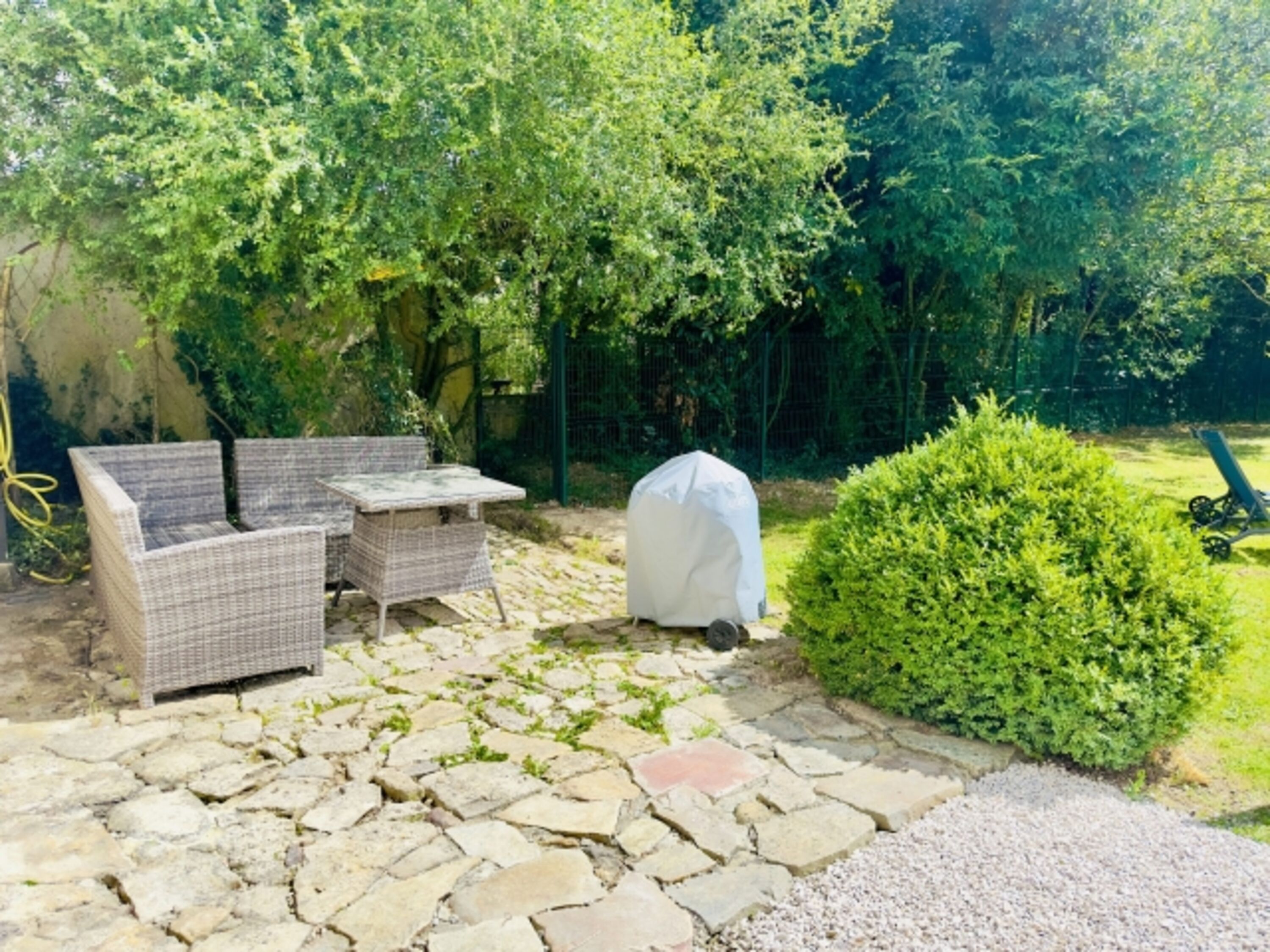Sitzecke im Garten