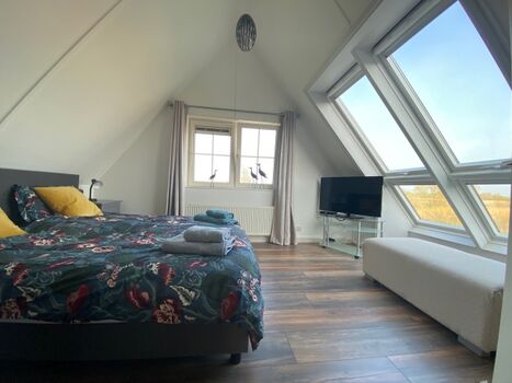 SZ1 mit Panoramablick auf Ijsselmeer, Smart-TV