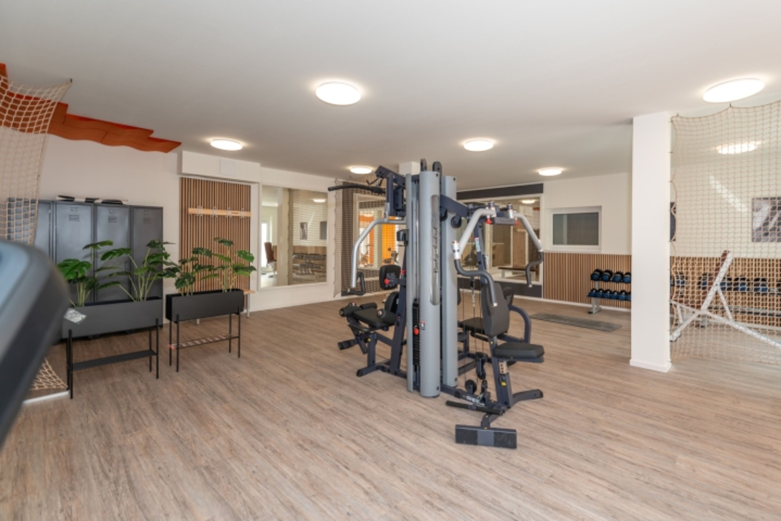 Gemeinschaftsbereich Fitness