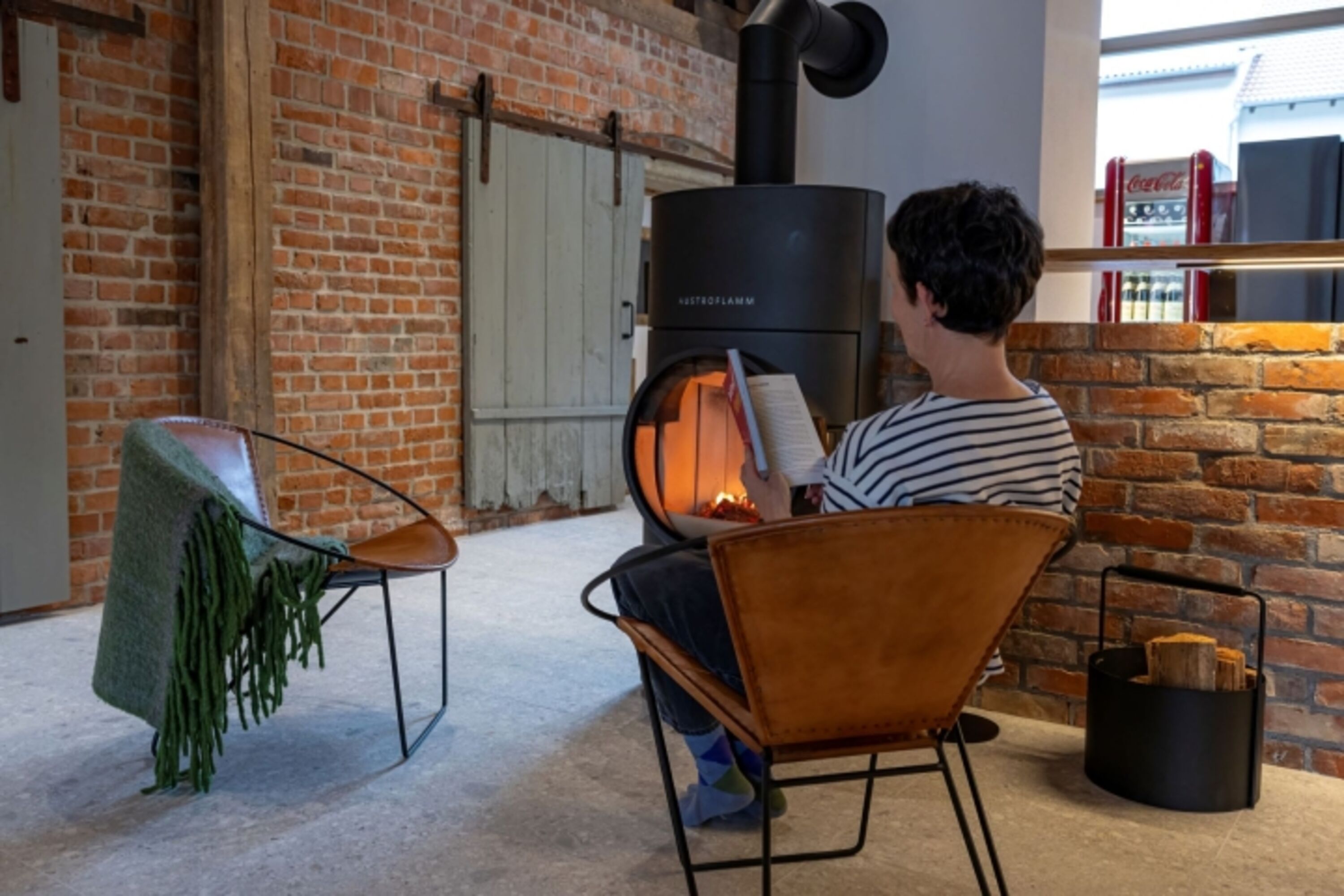 Gemütliche Stunden am Feuer