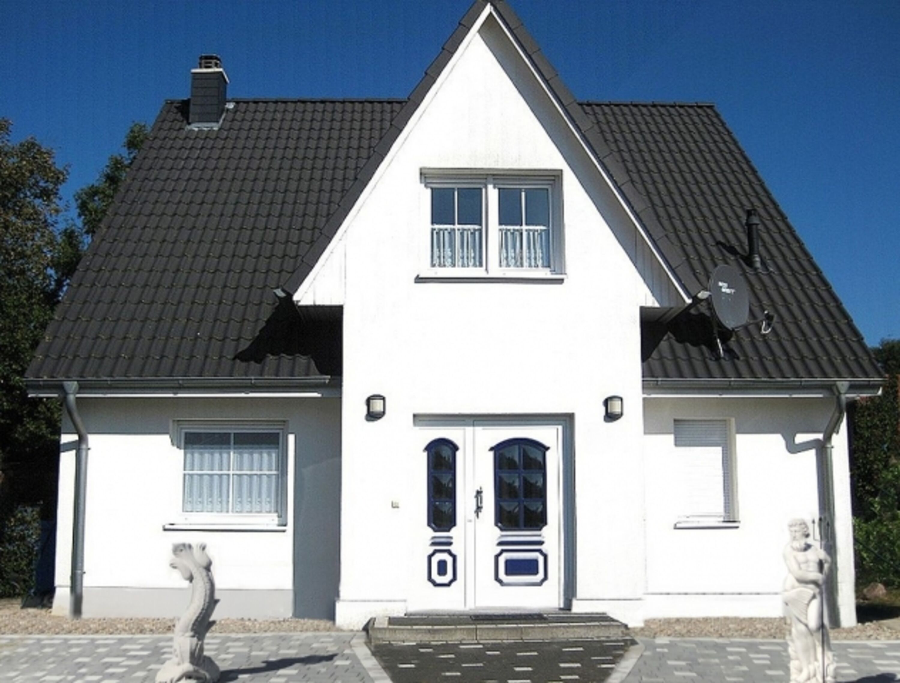 Aussenansicht Strandvilla Hohensee