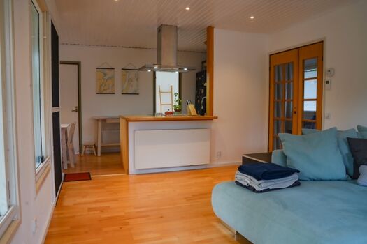 Wohnzimmer und Küche