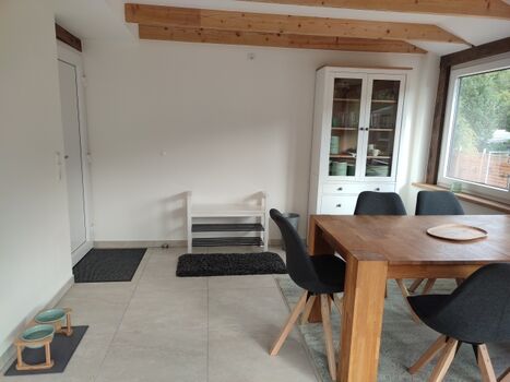 Essbereich im Wintergarten