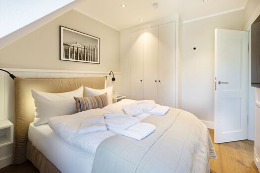 Schlafzimmer zwei im ersten OG