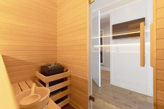 Sauna im Souterrain