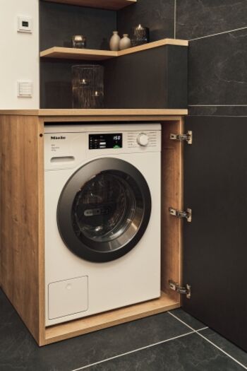 Waschmaschine und Trockner