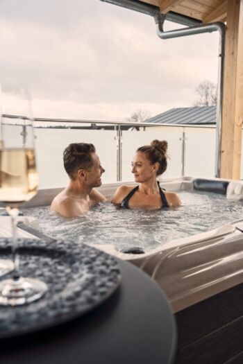 Whirlpool auf der Terrasse