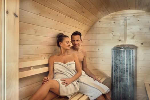 Privates Saunafass