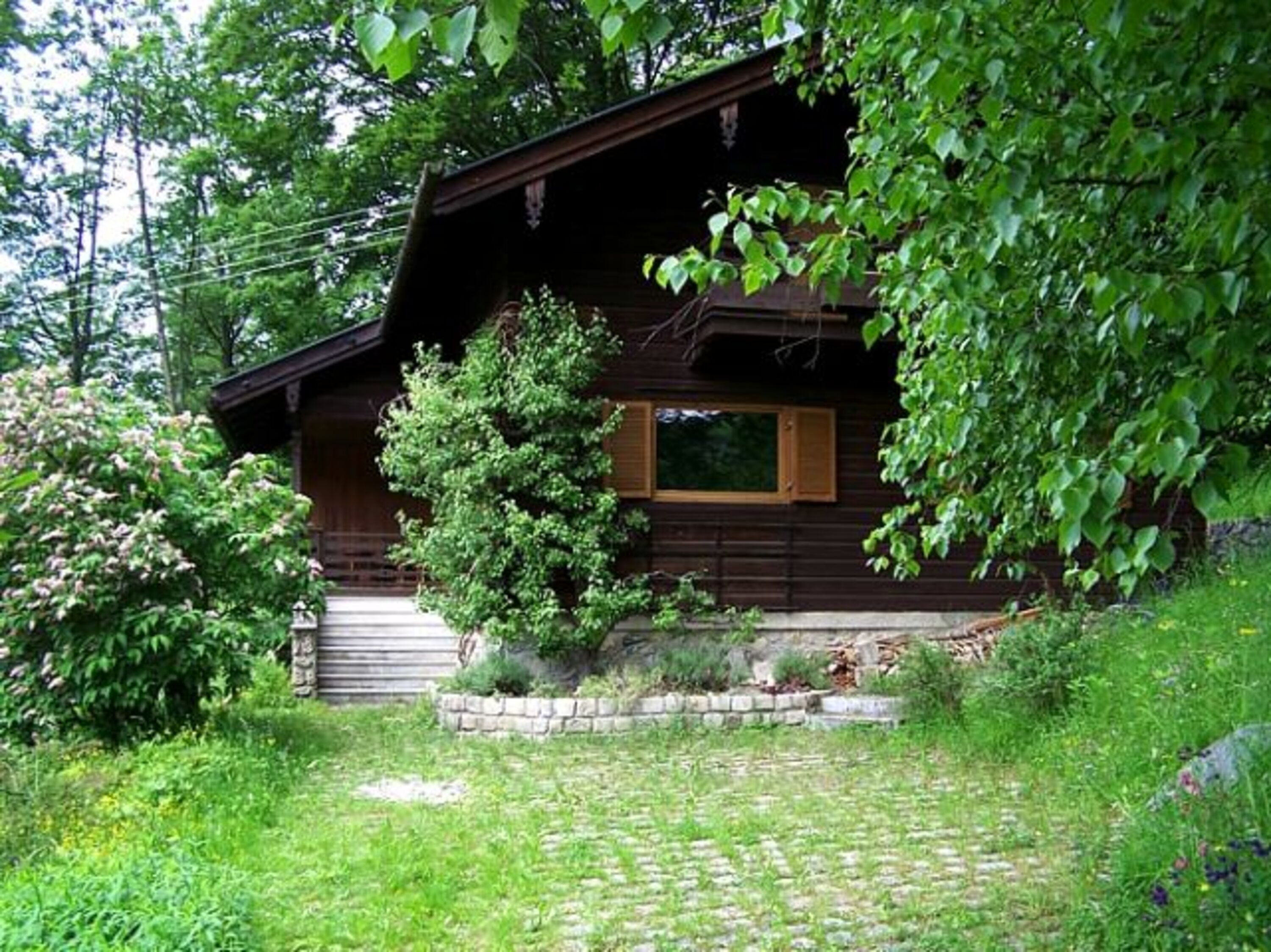 Blick aufs Haus