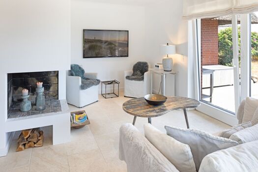 Wohnbereich mit Meerblick