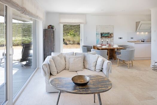 Wohnbereich mit Meerblick