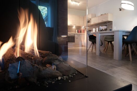 Gasbetriebener Kamin für entspannte Stunden