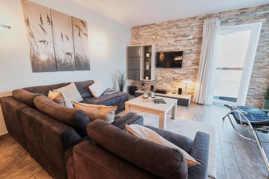 Flatscreen TV mit Prime und Netflix Streaming TV