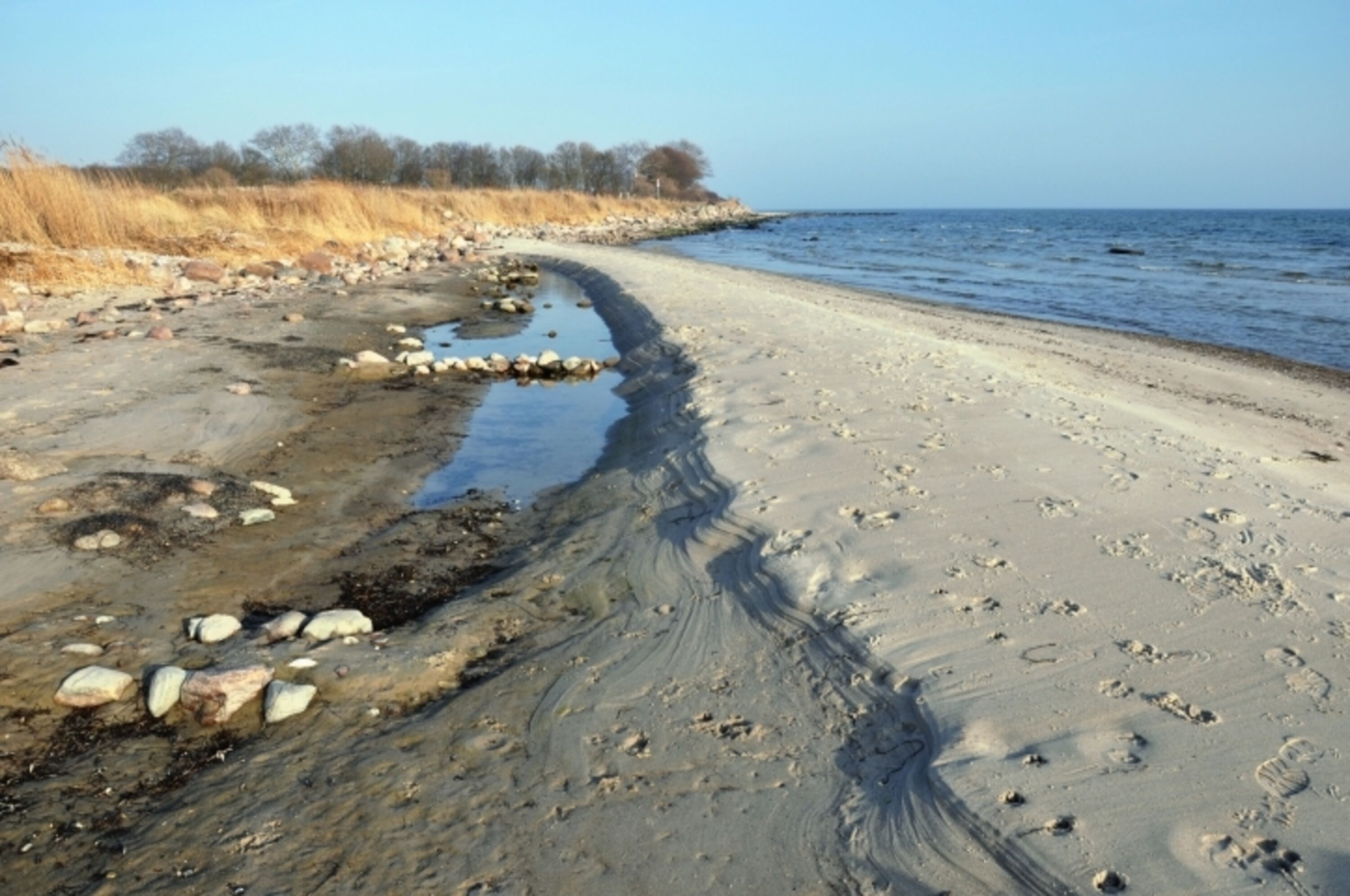 Strand bei Wulfen
