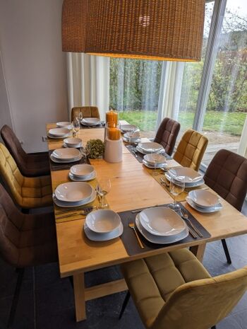 Ein gutes Essen in gemütlicher Runde...