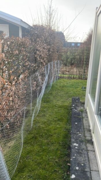 komplett eingezäunt