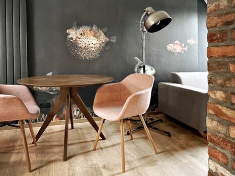 TIDE4 Amrum Apartment 6 Essbereich