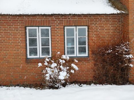 Winter in der Marsch