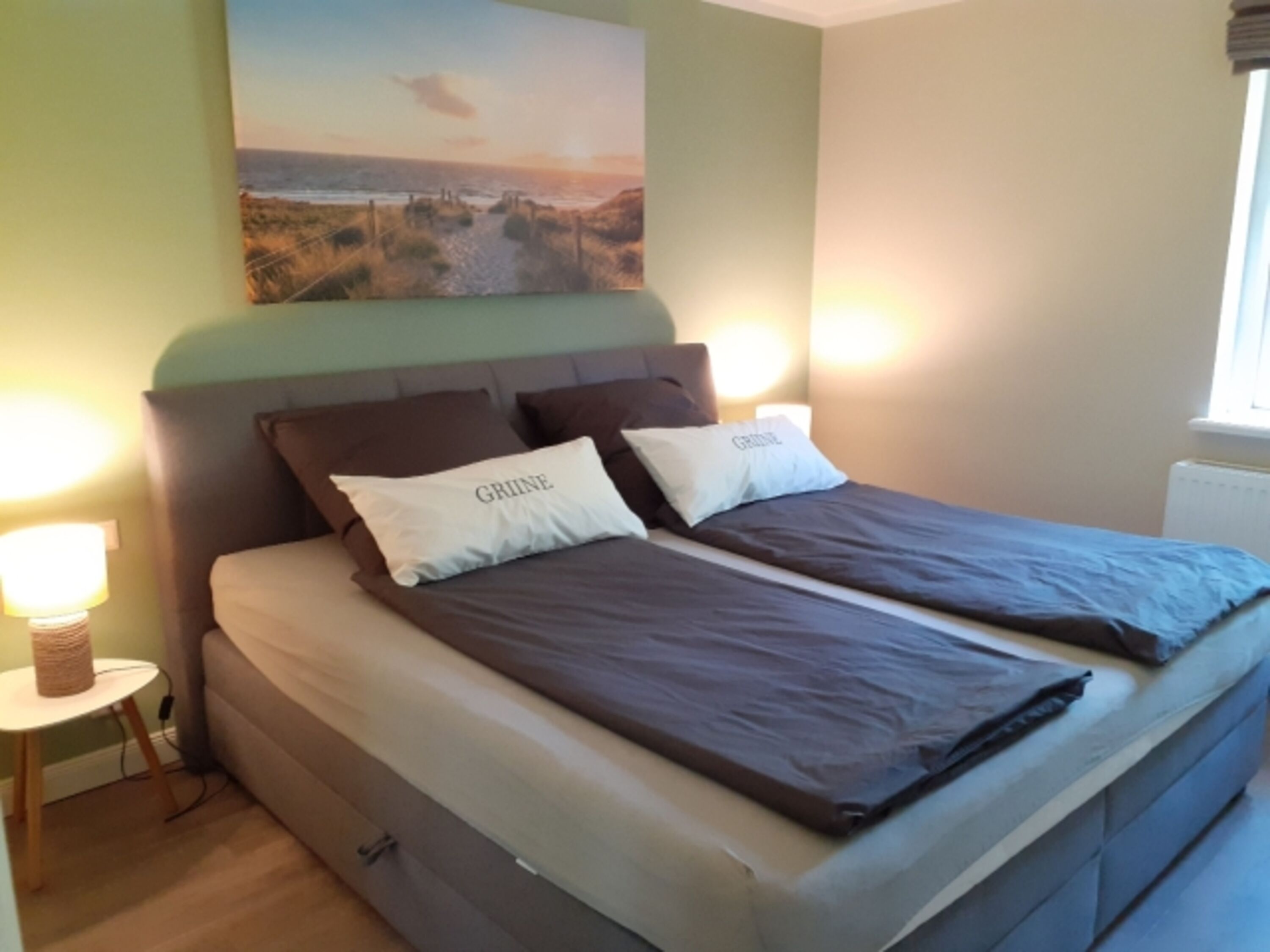 gemütliches Boxspringbett
