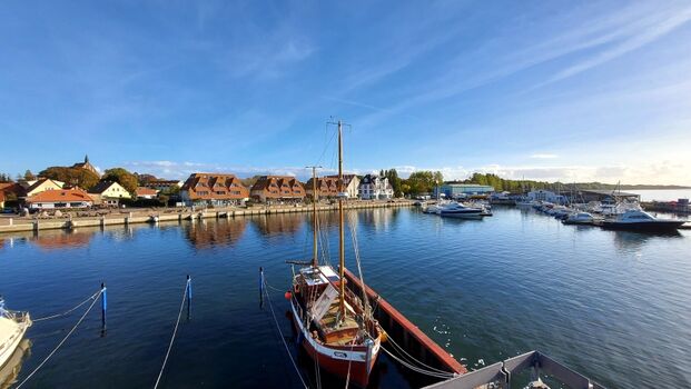 Blick von der Kreidebrücke