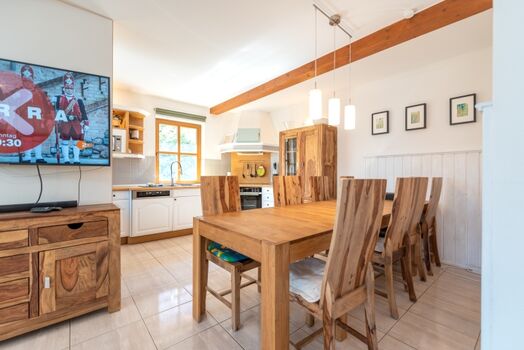 Küche- und Essbereich