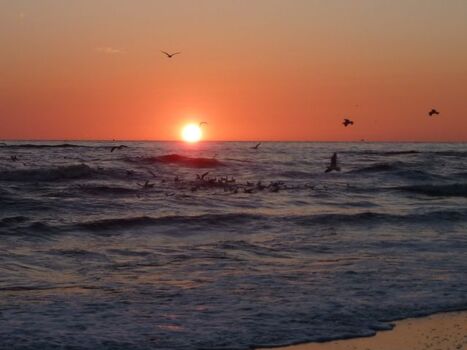 So..geht die Sonne im Meer unter