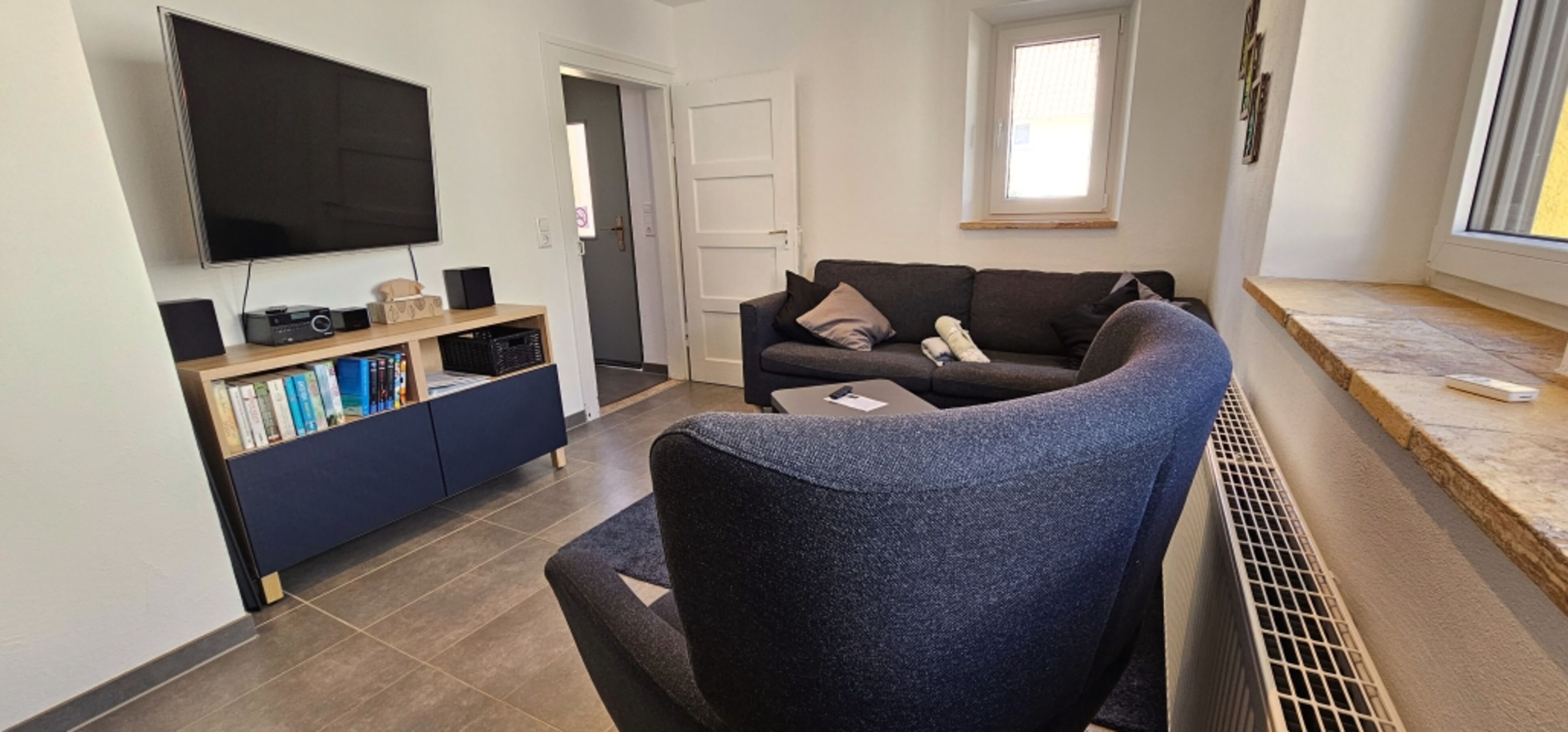 Wohnbereich mit TV