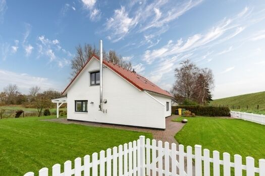 Ferienhaus Deichglück -  Idyllisch, direkt am Deich gelegen