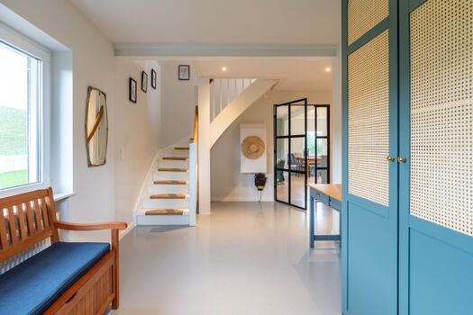 Ferienhaus Deichglück - Schicker Eingangsbereich 