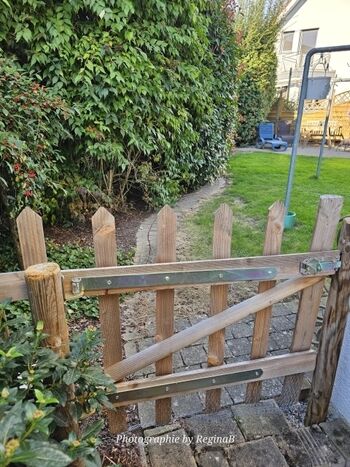 Tor zum Garten des Gastgebers