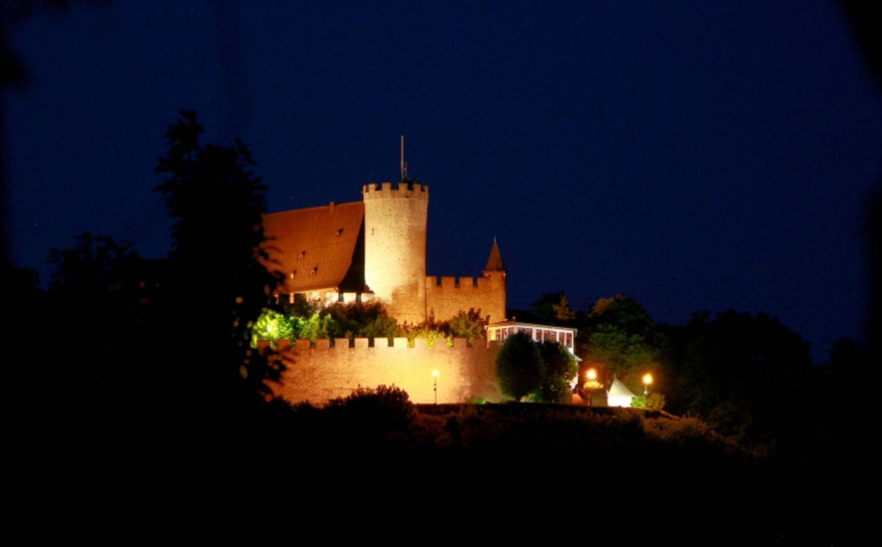 Ausblick auf das Landgrafenschloss