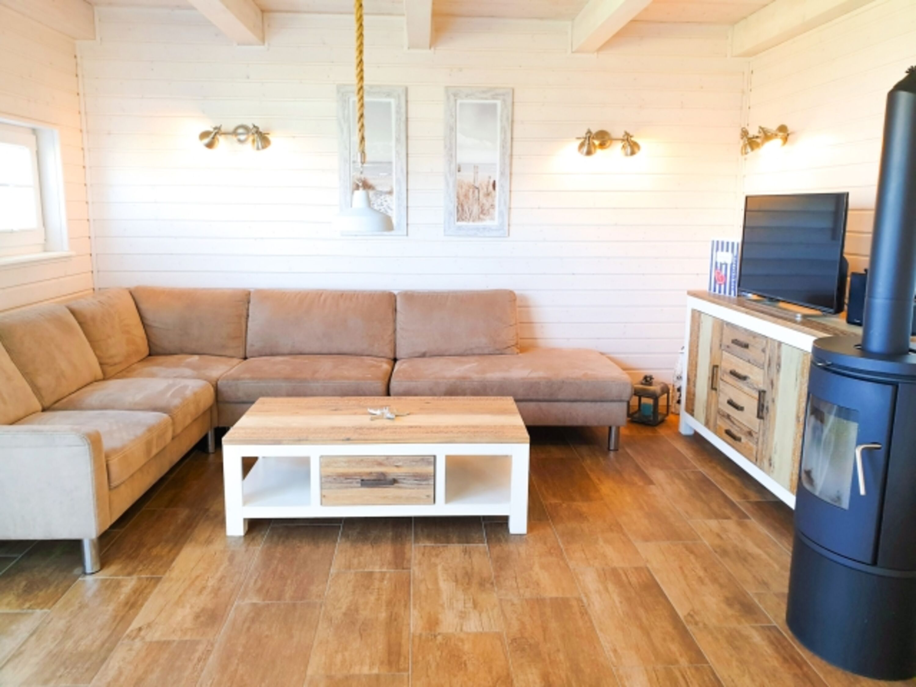 Wohnzimmer Ostseelodge