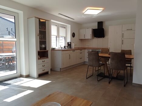 offener Wohn- Essbereich