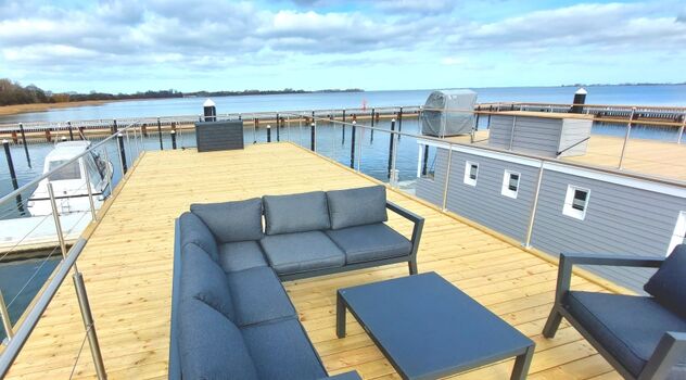 Dachterrasse mit Loungeecke