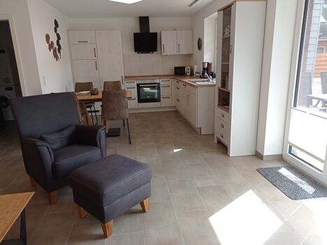 offener Wohn- Essbereich