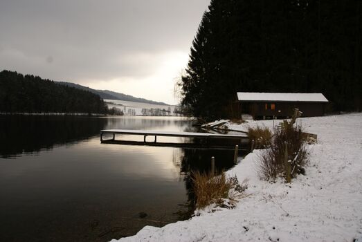 Blaibachsee im Winter