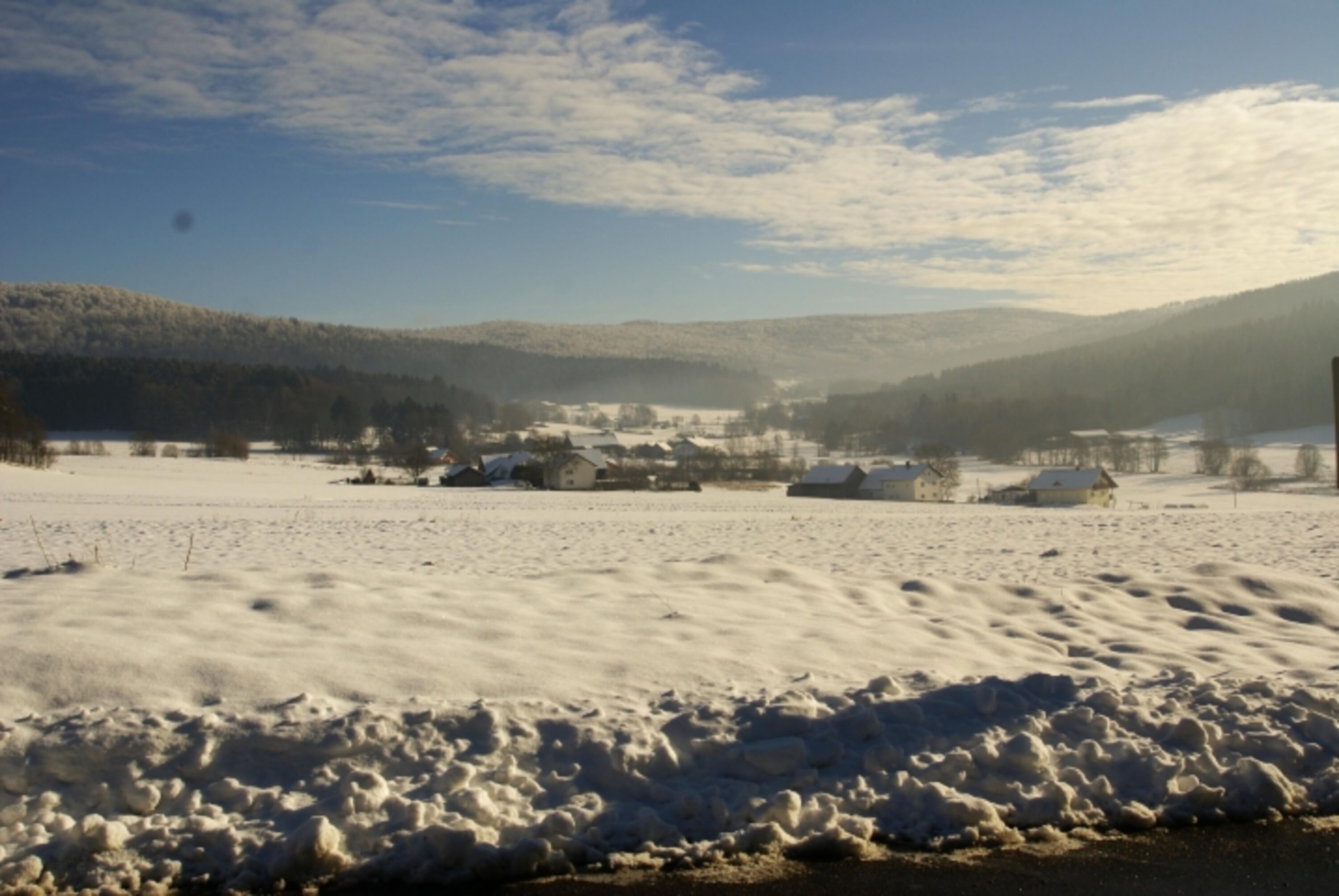 Blick vom Feriendorf Ulrichsgrün