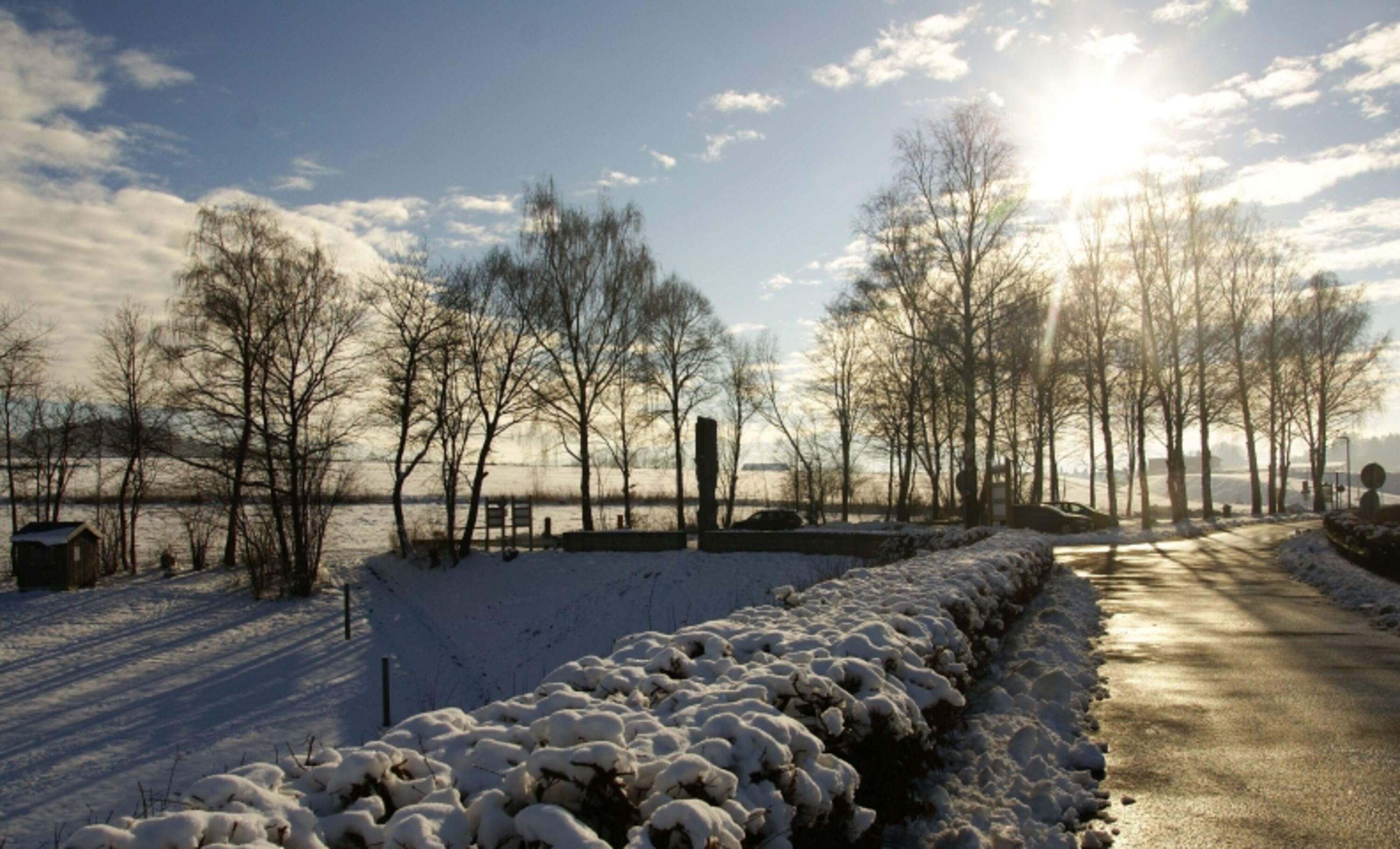 Winter am See