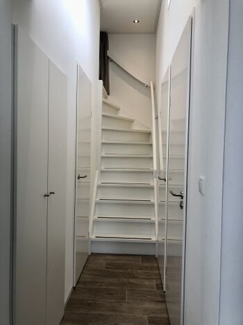 Treppe zum Schlafraum 3