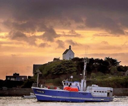 Die Fischer werden von Sainte Barbe geschützt