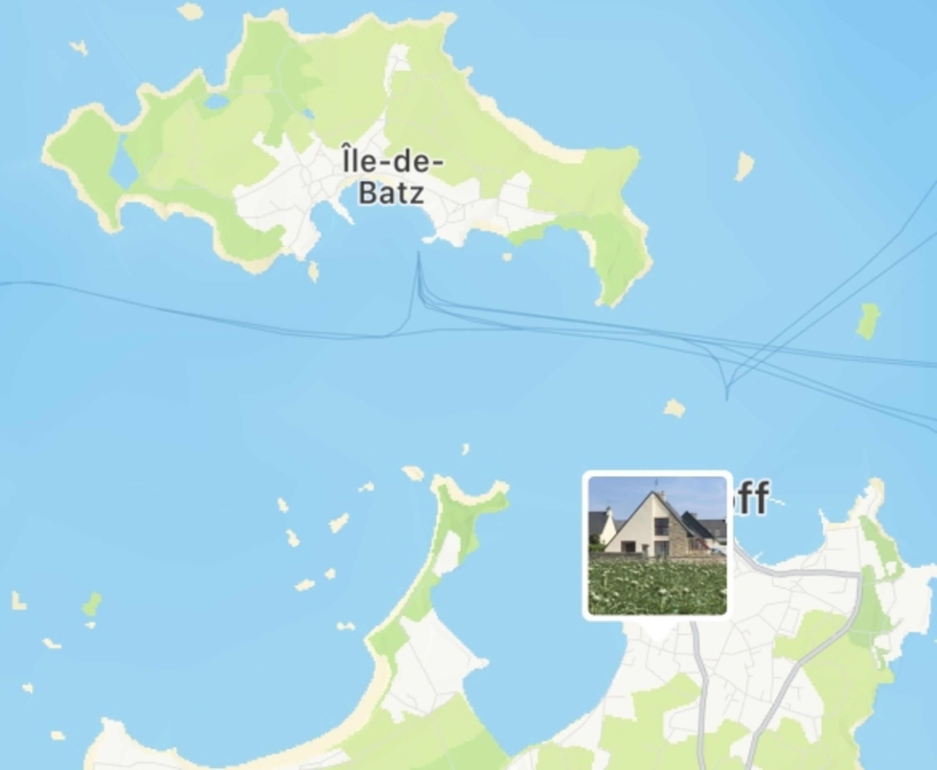 In der Bucht von Roscoff gibt es ein kleines Paradies