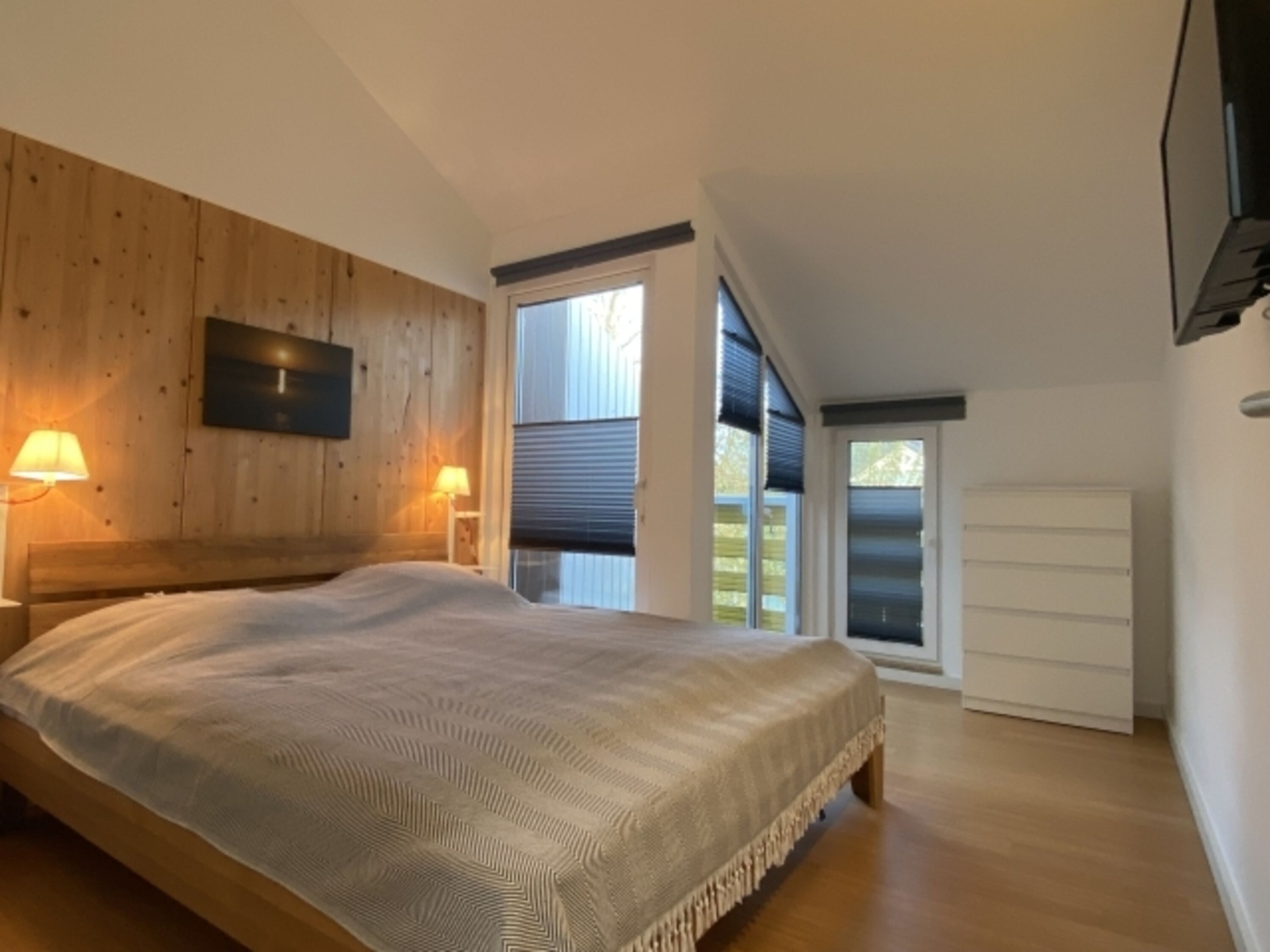 Schlafen mit Loggia TV