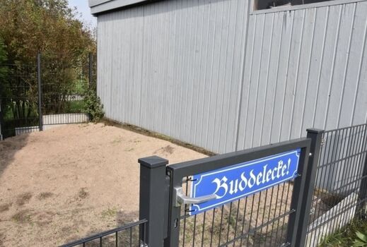 Hier können ihre Fellnasen im Sand buddeln 