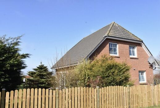 Ferienhaus von vorne 